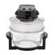 Φουρνάκι Ρομπότ Crystal Cook 1400w 12lt με Αντιστάσεις Μαύρο Estia