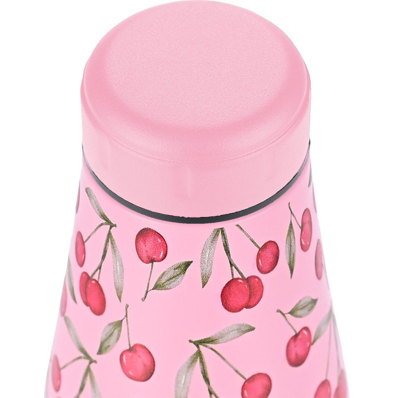 Estia Θερμός Travel Flask Save The Aegean 500ml Cherry Rose