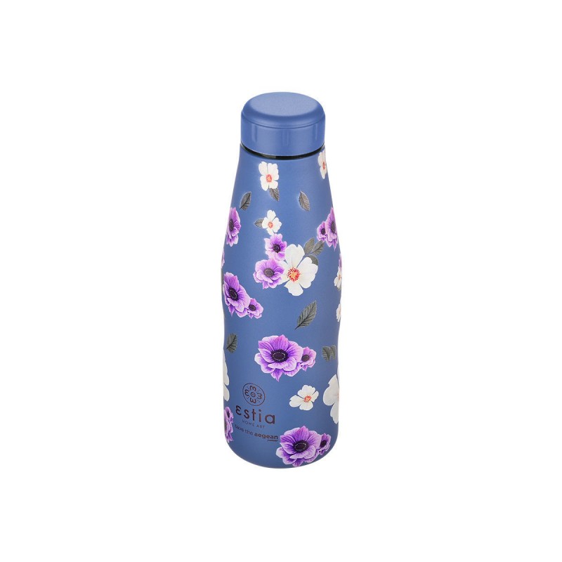 Θερμός Travel Flask Save The Aegean 500ml Garden Blue Estia 