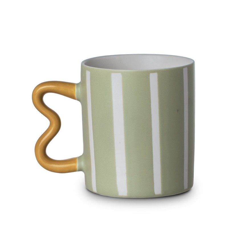 Κούπα Jazz Lines New Bone 450 ml Πράσινο Ανοιχτό