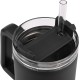 Θερμός Homely Straw Tumbler 900ml Midnight Black Estia
