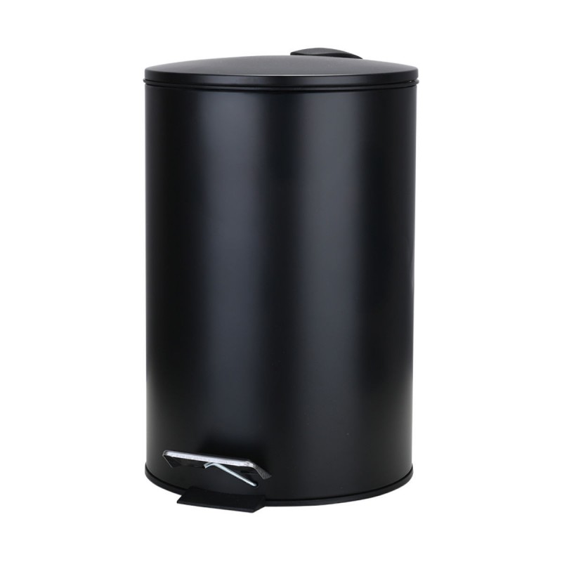 Χαρτοδοχείο Classic 5lt Μαύρο Ματ 20x20x26εκ