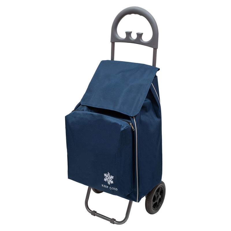 Καρότσι Λαϊκής Ecomax Υφασμάτινο Με Ισοθερμική Θήκη Μπλε