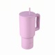 Ανακυκλώσιμο Handled Tumbler Θερμός Ανοξείδωτο BPA Free Straw Tumbler Xl Save The Aegean 900ml Lavender Με Καλαμάκι Και Λαβή Estia 