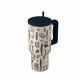 Estia Θερμός Straw Tumbler XL Save The Aegean 900ml Salt Life