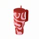 Estia Θερμός Straw Tumbler XL Save The Aegean 900ml Coral Waves