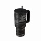 Κούπα - Θερμός Με Καλαμάκι XL Dark Camo Save The Aegean 900ml Grey-Black Estia