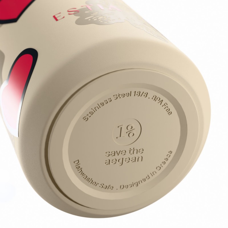 Estia Θερμός Flow Save The Aegean 500ml Tender Lace