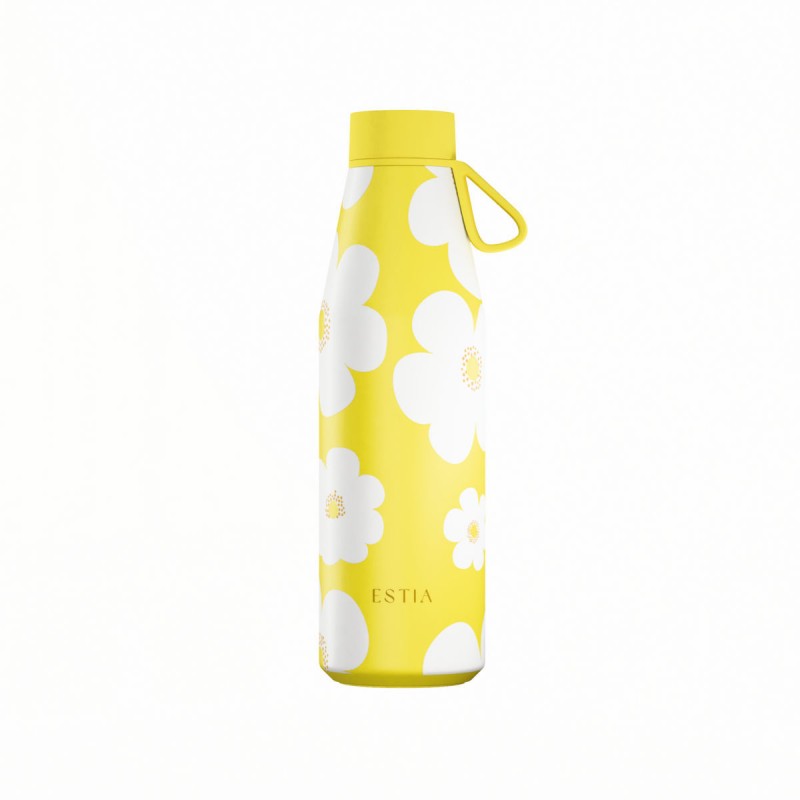 Estia Θερμός Flow Save The Aegean 500ml Yellow Daisy