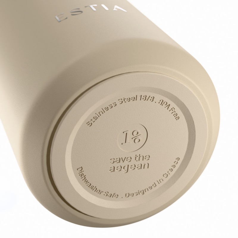 Estia Θερμός Flow Save The Aegean 800ml Dune