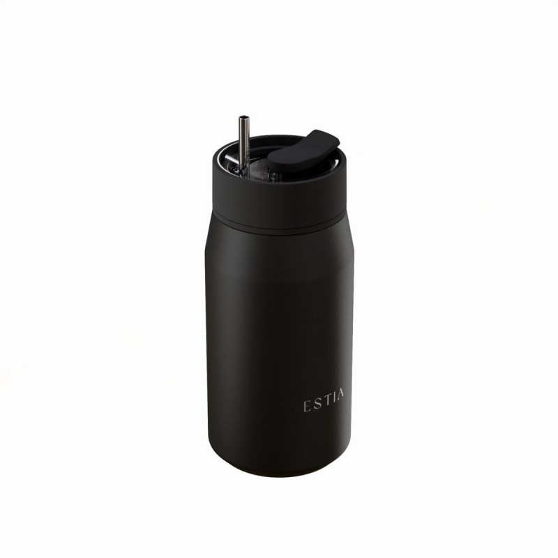 Ανοξείδωτο BPA Free 360ml Void Με Καλαμάκι Lens Save The Aegean Ποτήρι Θερμός  Estia 