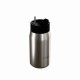 Ποτήρι Θερμός Ανοξείδωτο BPA Free 360ml Brushed Με Καλαμάκι Lens Save The Aegean Estia 