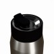 Ποτήρι Θερμός Ανοξείδωτο BPA Free 360ml Brushed Με Καλαμάκι Lens Save The Aegean Estia 