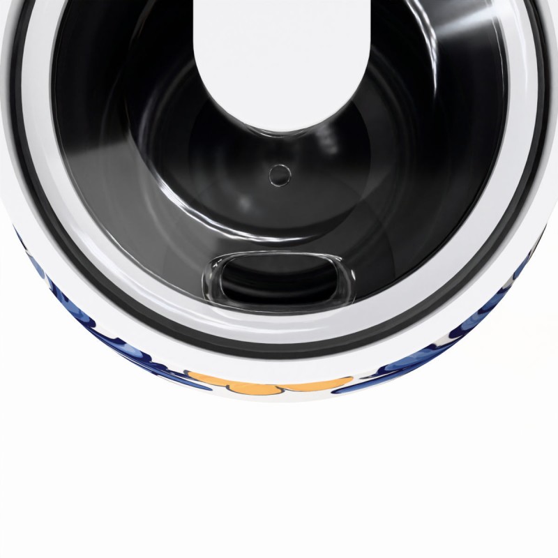 Ποτήρι Θερμός Ανοξείδωτο BPA Free 360ml Amalfi Coast Με Καλαμάκι Lens Save The Aegean Estia 