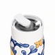Ποτήρι Θερμός Ανοξείδωτο BPA Free 360ml Amalfi Coast Με Καλαμάκι Lens Save The Aegean Estia 