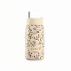 Ποτήρι Θερμός Ανοξείδωτο BPA Free 360ml Bloom Beige Με Καλαμάκι Lens Save The Aegean Estia 