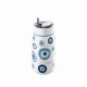 Ποτήρι Θερμός Ανοξείδωτο BPA Free 360ml Spirit Luck Με Καλαμάκι Lens Save The Aegean Estia 
