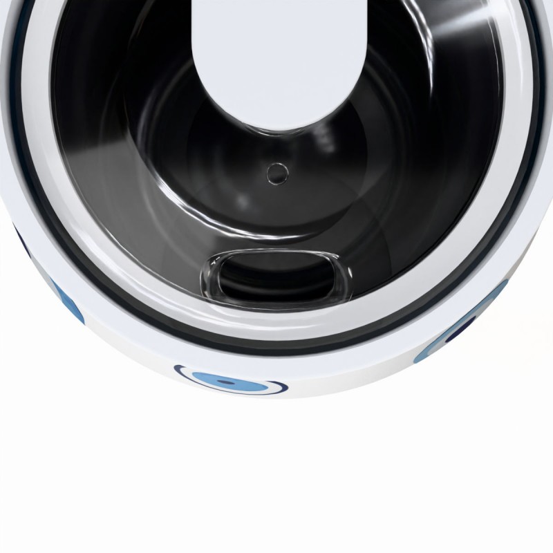 Ποτήρι Θερμός Ανοξείδωτο BPA Free 360ml Spirit Luck Με Καλαμάκι Lens Save The Aegean Estia 