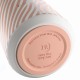 Ποτήρι Θερμός Ανοξείδωτο BPA Free 360ml Soft Ripple Με Καλαμάκι Lens Save The Aegean Estia 