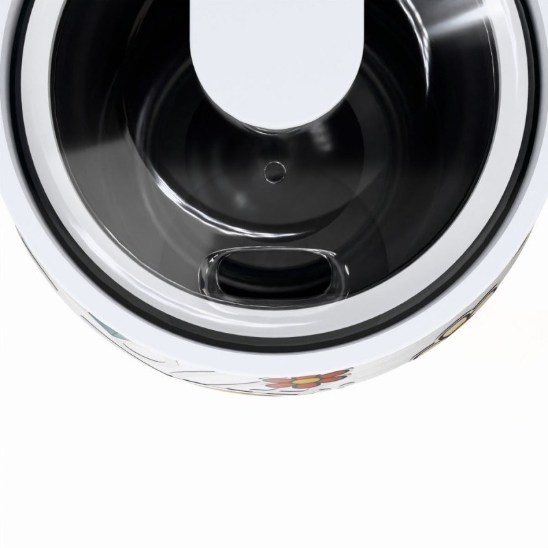 Ποτήρι Θερμός Ανοξείδωτο BPA Free 360ml Urban Vibes Με Καλαμάκι Lens Save The Aegean Estia 