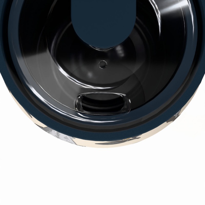 Ποτήρι Θερμός Ανοξείδωτο BPA Free 360ml Salt Life Με Καλαμάκι Lens Save The Aegean Estia 
