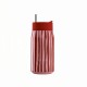 Ποτήρι Θερμός Ανοξείδωτο BPA Free 360ml Viva Stripe Με Καλαμάκι Lens Save The Aegean  Estia 