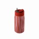 Ποτήρι Θερμός Ανοξείδωτο BPA Free 360ml Viva Stripe Με Καλαμάκι Lens Save The Aegean  Estia 