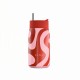 Ποτήρι Θερμός Ανοξείδωτο BPA Free 360ml Coral Waves Με Καλαμάκι Lens Save The Aegean Estia 