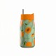 Ποτήρι Θερμός Ανοξείδωτο BPA Free 360ml Peach Garden Με Καλαμάκι Lens Save The Aegean Estia 