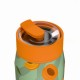 Ποτήρι Θερμός Ανοξείδωτο BPA Free 360ml Peach Garden Με Καλαμάκι Lens Save The Aegean Estia 