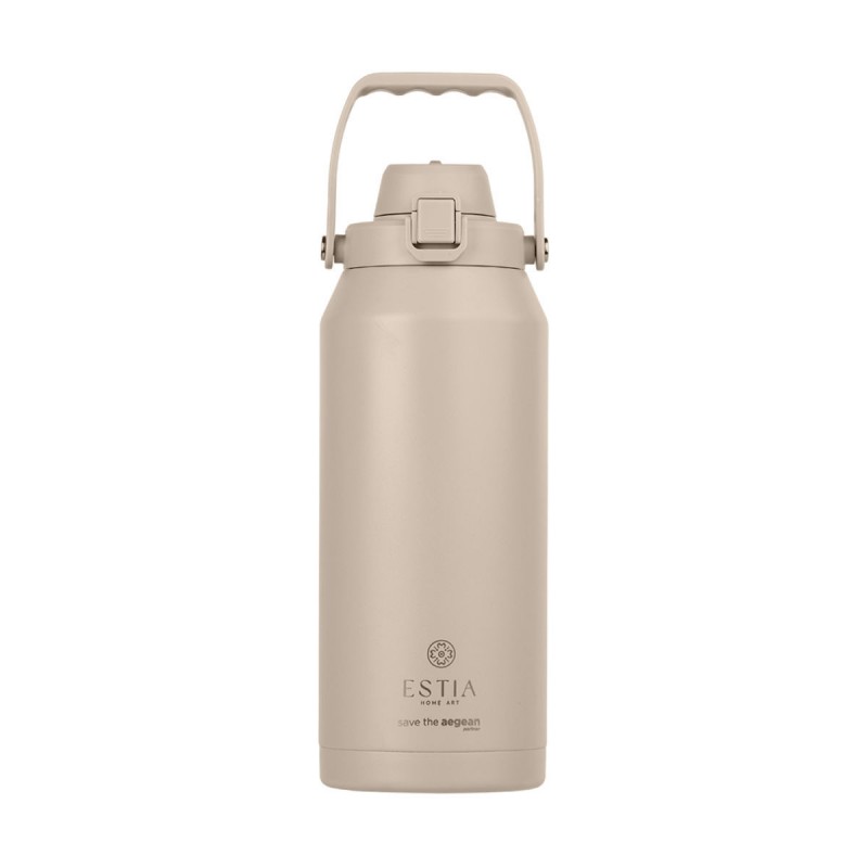 Estia Θερμός Lift Bottle Save The Aegean 1.8lt Dune