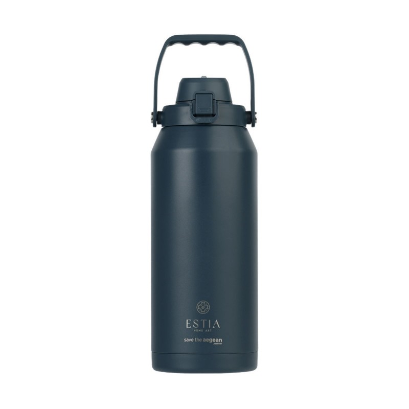 Estia Θερμός Lift Bottle Save The Aegean 1.8lt Indigo