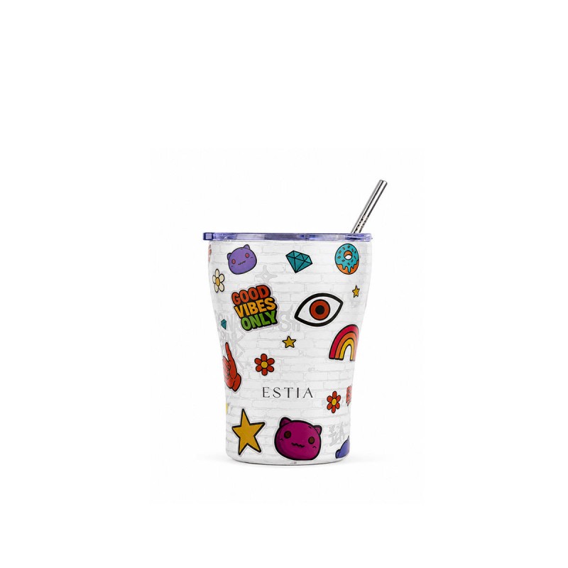 Estia Θερμός Coffee Mug Save The Aegean 350ml Urban Vibes