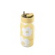 Ποτήρι Θερμός Ανοξείδωτο BPA Free 360ml Yellow Daisy Με Καλαμάκι Lens Save The Aegean Estia 