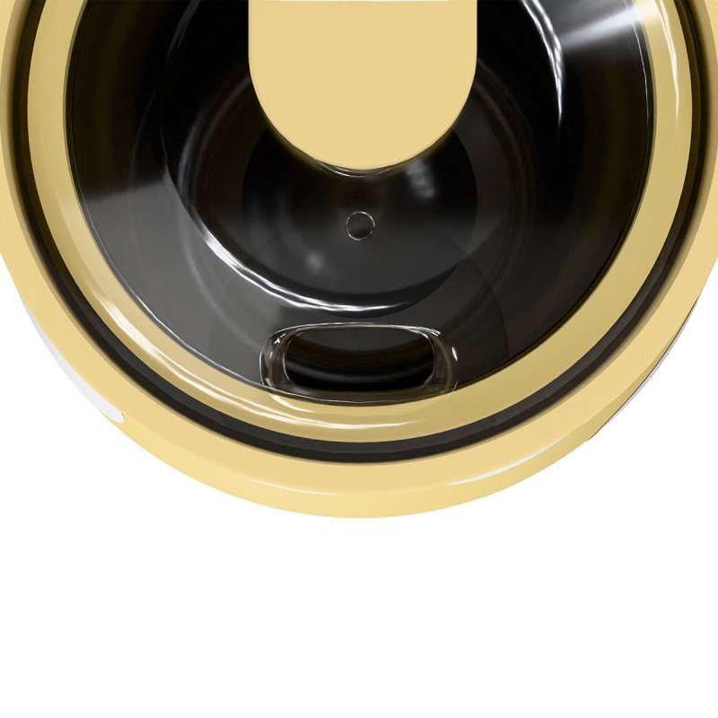 Ποτήρι Θερμός Ανοξείδωτο BPA Free 360ml Yellow Daisy Με Καλαμάκι Lens Save The Aegean Estia 