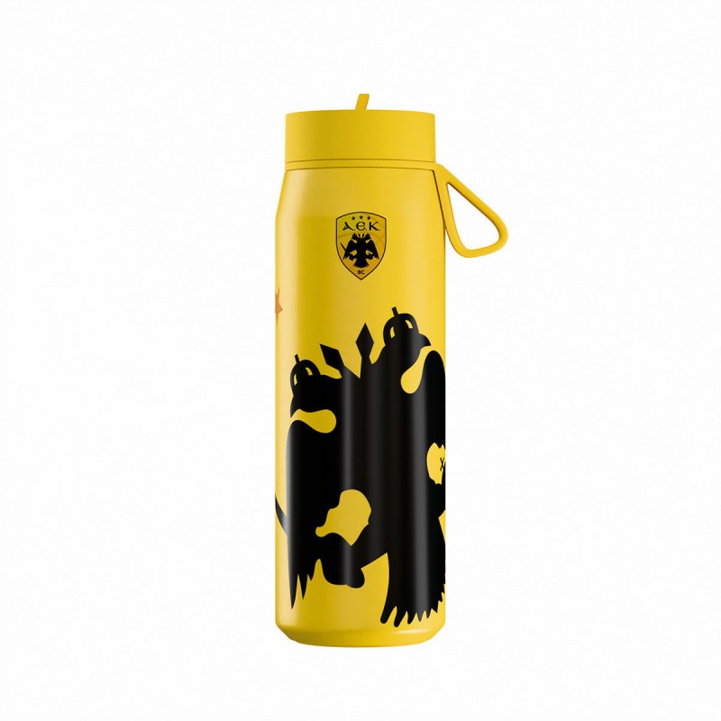 Θερμός Ανακυκλώσιμο Ποτήρι Ανοξείδωτο 500ml Aek BC με Λαβή Estia Pulse