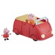 Παιχνίδι Μινιατούρα Peppa Pig Family Red Car Hasbro