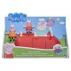 Παιχνίδι Μινιατούρα Peppa Pig Family Red Car Hasbro