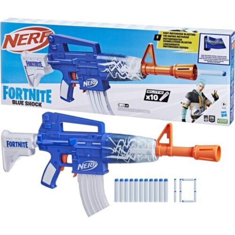 Nerf Εκτοξευτής Rad Ar Blue Shock Fortnite Hasbro