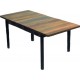 Τραπέζι Κουζίνας Επεκτεινόμενο Καρυδί Flywood 130+40x80x75εκ Fidelio
