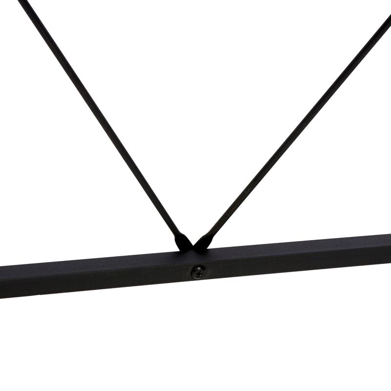 Κονσόλα Fl2405 Grey Oak/Μαύρο Χρώμα 120X30X76Εκ Fylliana 