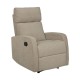 Πολυθρόνα Relax Με Μηχανισμό Ανάκλισης Fl2311 Μπεζ Χρώμα 70x89x102Εκ Fylliana 