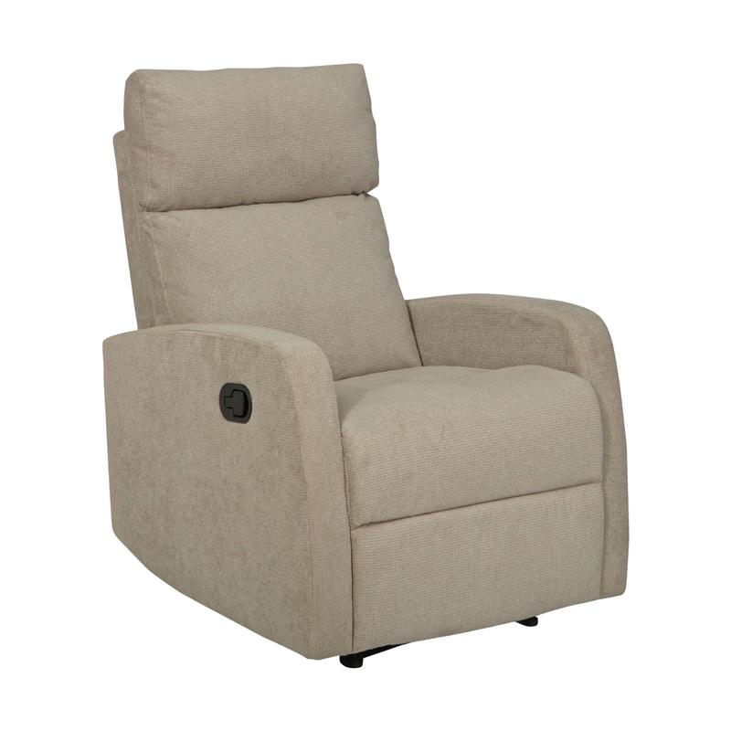 Πολυθρόνα Relax Με Μηχανισμό Ανάκλισης Fl2311 Μπεζ Χρώμα 70x89x102Εκ Fylliana 