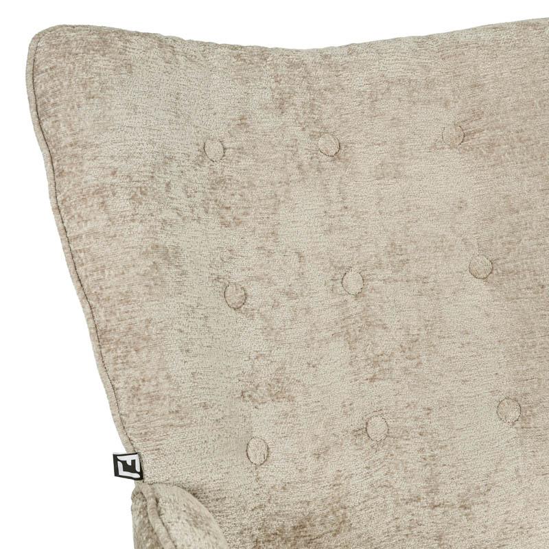 Πολυθρόνα Μπεζ-μαύρο 67x74x97cm