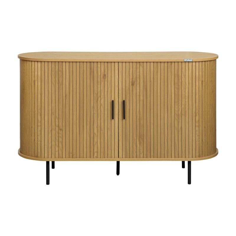 Μπουφές από Μέταλλο Μαύρο 120x40x75cm Fylliana