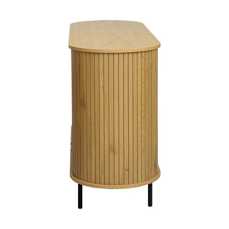 Μπουφές από Μέταλλο Μαύρο 120x40x75cm Fylliana