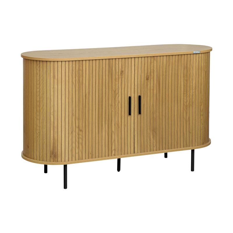 Μπουφές από Μέταλλο Μαύρο 120x40x75cm Fylliana