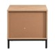 Κομοδίνο Sonoma-Wallnut Χρώμα 50x40x50εκ Fylliana Rythmos