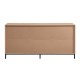 Μπουφές Rythmos Sonoma-Wallnut Χρώμα 160x41x80εκ. Fylliana 