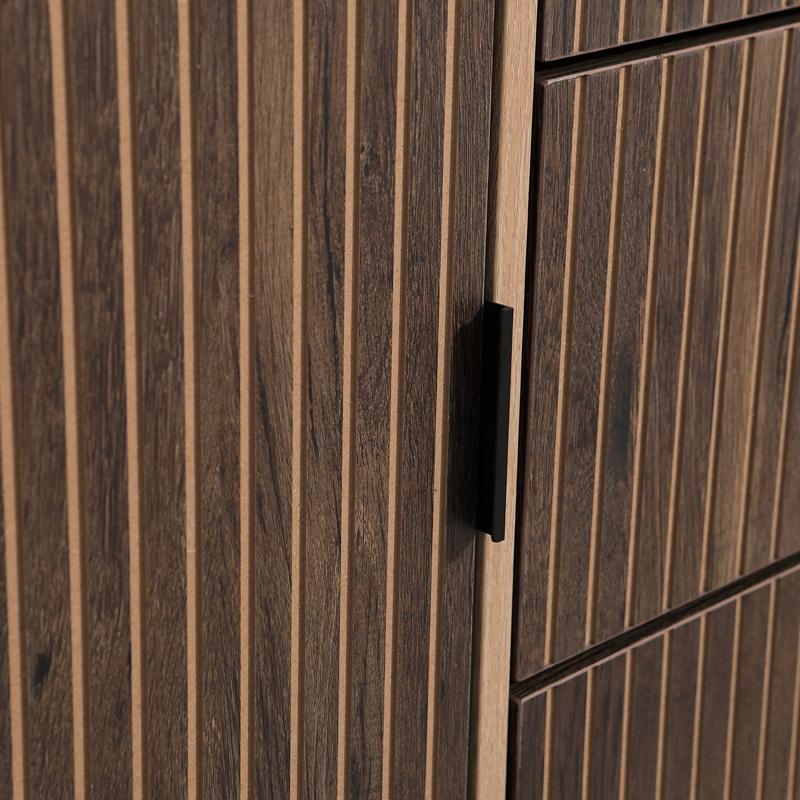 Μπουφές Rythmos Sonoma-Wallnut Χρώμα 160x41x80εκ. Fylliana 